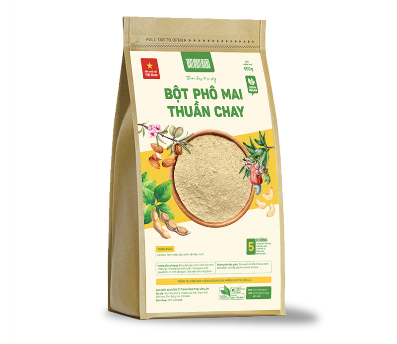 BỘT PHÔ MAI THUẦN CHAY
