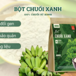 Bột chuối xanh có tác dụng gì