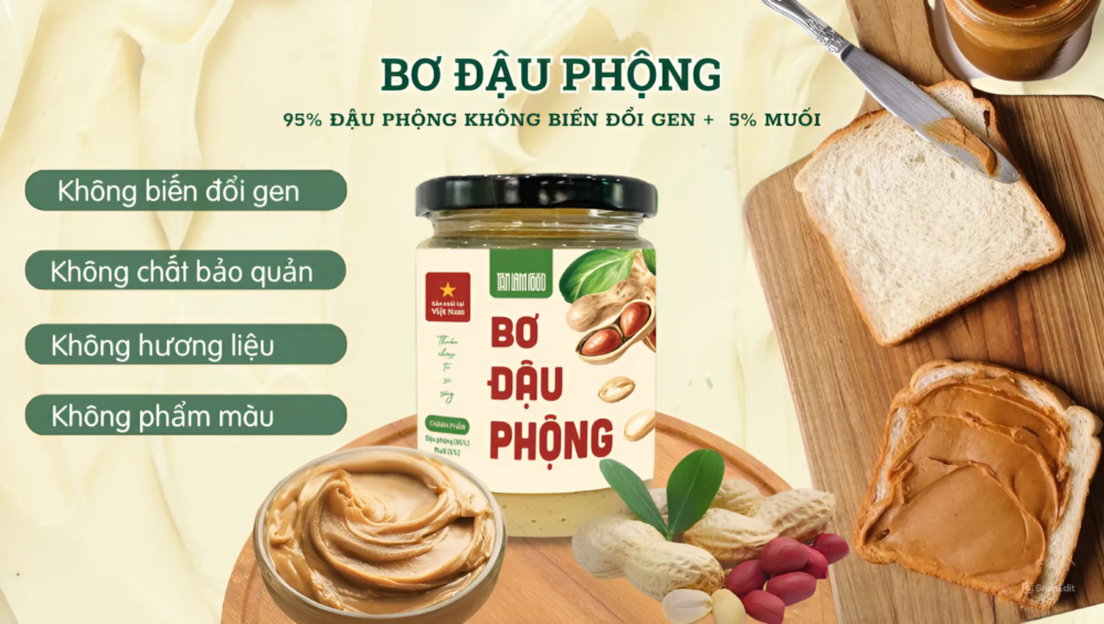Cách làm bơ đậu phộng tại nhà