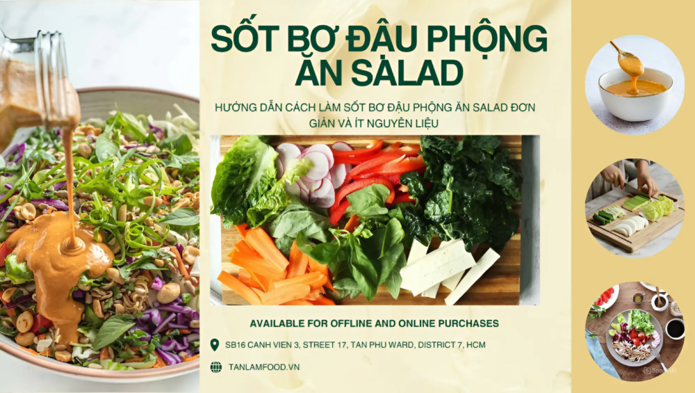 Sốt bơ đậu phộng