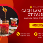 Cách làm tương ớt tại nhà