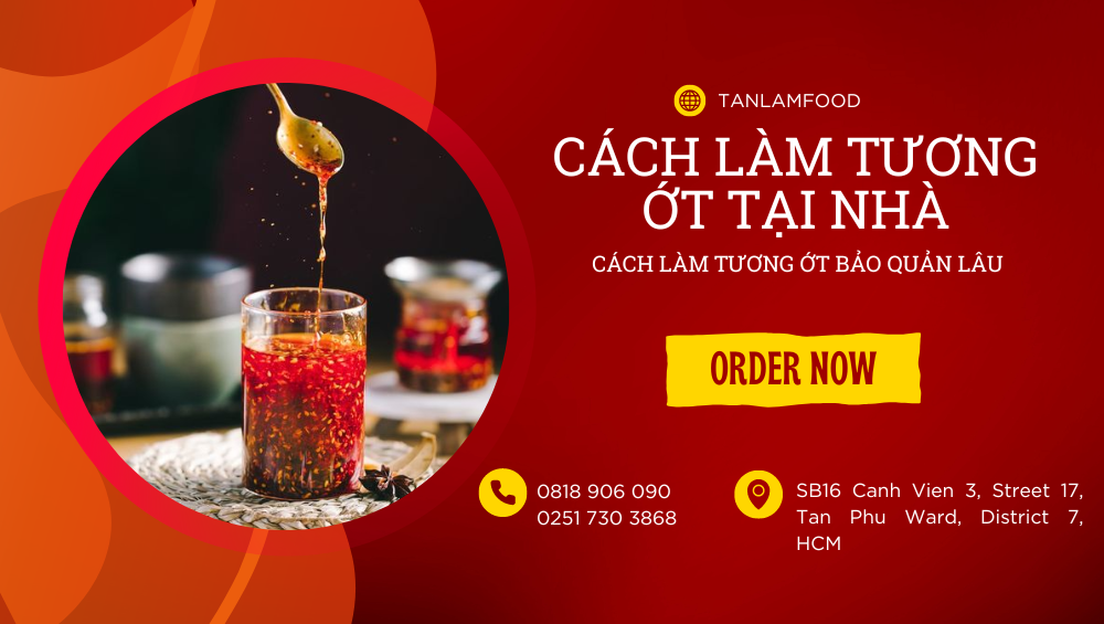 Cách làm tương ớt tại nhà