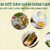 Làm sốt dầu giấm giảm cân